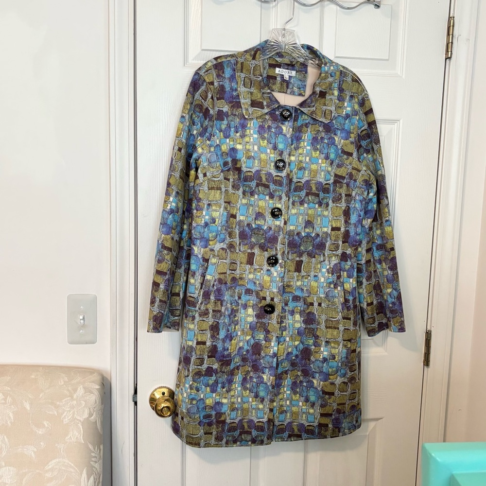 Adore Multicolor Trench Coat